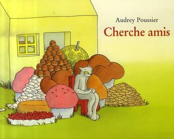 Couverture du livre « Cherche amis » de Poussier Audrey aux éditions Ecole Des Loisirs