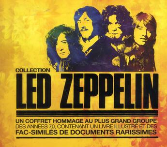 Couverture du livre « Led Zeppelin collection ; coffret » de Chris Welch aux éditions Fetjaine