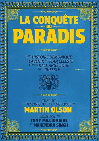 Couverture du livre « La conquête du paradis » de Martin Olson et Tony Millionaire aux éditions Lapin