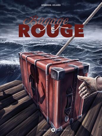 Couverture du livre « Bagage rouge Tome 2 : La Malabaraise » de Albert Degardin et Carlo Velardi aux éditions Des Bulles Dans L'ocean