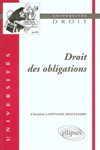 Couverture du livre « =>nouv.ed.9782729840150/ladro2 » de Lapoyade Deschamps aux éditions Ellipses