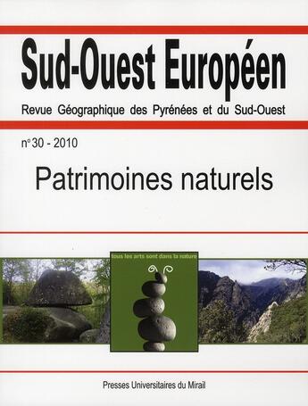 Couverture du livre « Patrimoines naturels » de  aux éditions Pu Du Midi