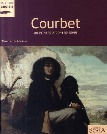 Couverture du livre « Courbet » de Thomas Schlesser aux éditions Scala