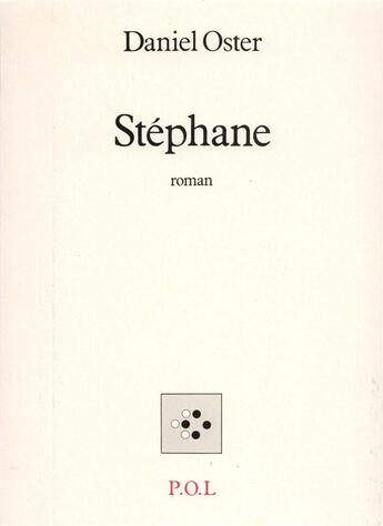 Couverture du livre « Stéphane » de Daniel Oster aux éditions P.o.l