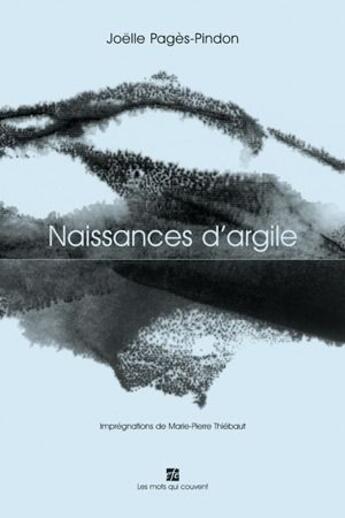 Couverture du livre « Naissances d'argile » de Joelle Pages-Pindon aux éditions Frisson Esthetique