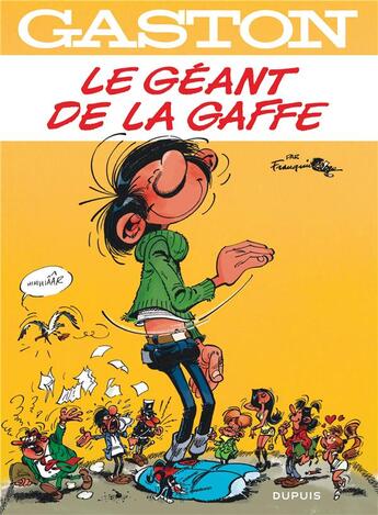 Couverture du livre « Gaston Tome 13 : le géant de La Gaffe » de Andre Franquin aux éditions Dupuis