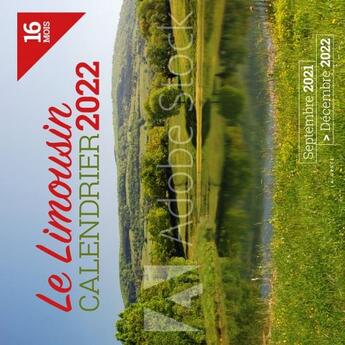 Couverture du livre « Calendrier limousin (édition 2022) » de  aux éditions Geste