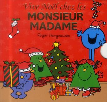 Couverture du livre « Vive Noël chez les Monsieur Madame ; coffret » de Roger Hargreaves aux éditions Hachette Jeunesse