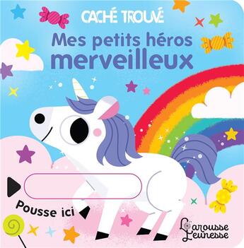 Couverture du livre « Mes petits heros merveilleux » de Marta Sorte aux éditions Larousse