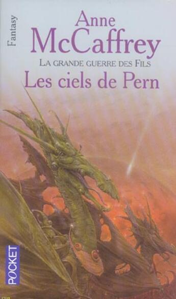 Couverture du livre « La grande guerre des fils t.5 ; les ciels de Pern » de Anne Mccaffrey aux éditions Pocket