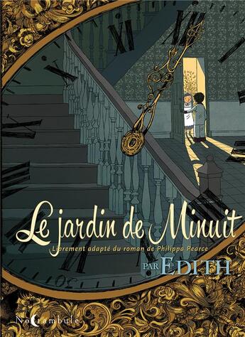 Couverture du livre « Le jardin de minuit » de Edith aux éditions Soleil