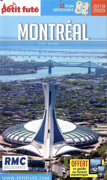 Couverture du livre « GUIDE PETIT FUTE ; CITY GUIDE ; Montréal (édition 2020/2021) » de  aux éditions Le Petit Fute