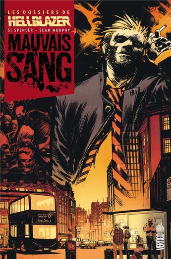 Couverture du livre « Les dossiers de Hellblazer Tome 1 : mauvais sang » de Si Spencer et Sean Murphy aux éditions Urban Comics