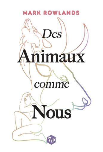 Couverture du livre « Des animaux comme nous » de Mark Rowlands aux éditions Decrescenzo