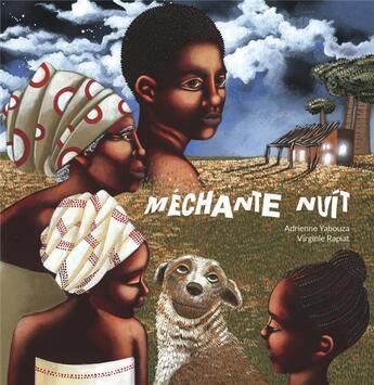 Couverture du livre « Méchante nuit » de Virginie Rapiat et Adrienne Yabouza aux éditions Tuttistori