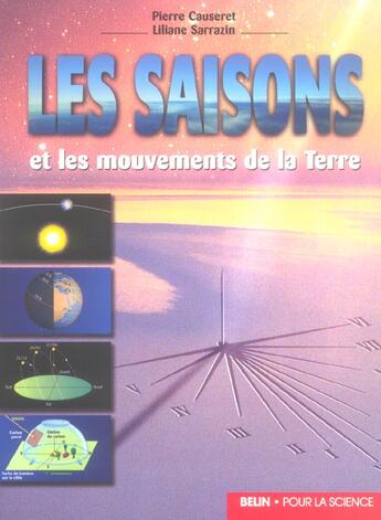 Couverture du livre « Les saisons et les mouvements de la terre » de Liliane Sarrazin aux éditions Belin