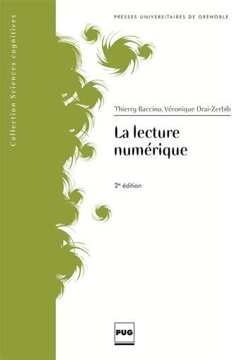 Couverture du livre « La lecture numérique (2e édition) » de Thierry Baccino aux éditions Pu De Grenoble