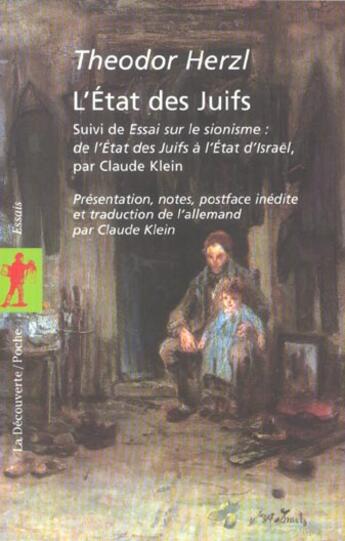 Couverture du livre « L'Etat Des Juifs » de Theodore Herzl aux éditions La Decouverte