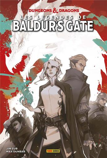 Couverture du livre « Dungeons & Dragons Tome 1 : les légendes de Baldur's gate » de Jim Zub et Max Dunbar aux éditions Panini