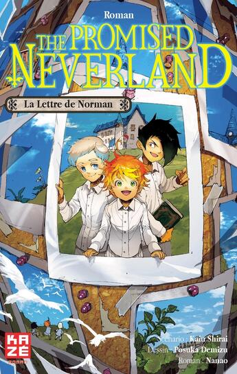 Couverture du livre « The promised Neverland Tome 1 : la lettre de Norman » de Posuka Demizu et Kaiu Shirai aux éditions Crunchyroll