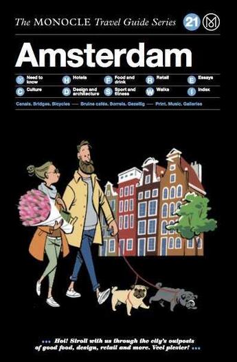 Couverture du livre « Monocle traver guide ; Amsterdam » de  aux éditions Dgv