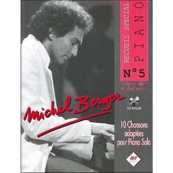 Couverture du livre « Michel berger piano n.5 + cd » de Hit aux éditions Hit Diffusion