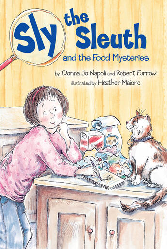 Couverture du livre « Sly the Sleuth and the Food Mysteries » de Napoli Donna Jo aux éditions Penguin Group Us