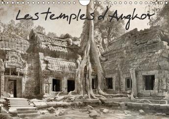 Couverture du livre « Les temples d angkor calendrier mural 2018 din a4 horizontal - les fabuleux temples d angkor » de Moreau Photogra aux éditions Calvendo