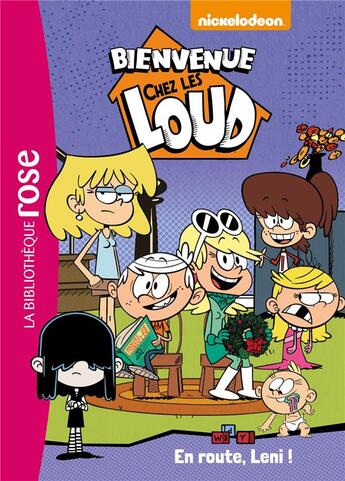 Couverture du livre « Bienvenue chez les Loud t.5 ; en route, Leni ! » de  aux éditions Hachette Jeunesse