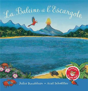 Couverture du livre « La baleine et l'escargote - livre anime » de Julia Donaldson aux éditions Gallimard-jeunesse