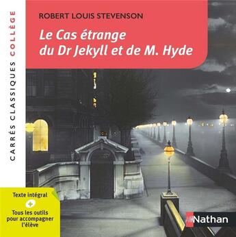 Couverture du livre « Dr Jekyll et de M. Hyde » de Robert Louis Stevenson et Antonia Gasquez aux éditions Nathan