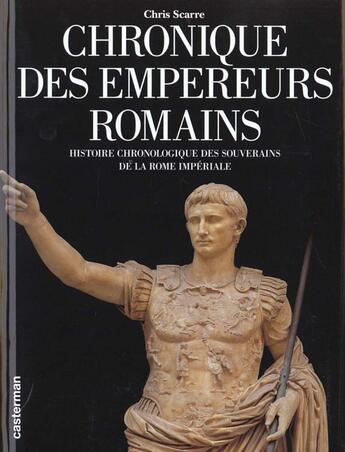 Couverture du livre « Chronique des empereurs romains » de  aux éditions Casterman