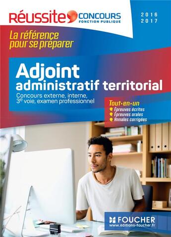 Couverture du livre « Adjoint administratif territorial ; tout le concours (édition 2015) » de Laurent-D aux éditions Foucher