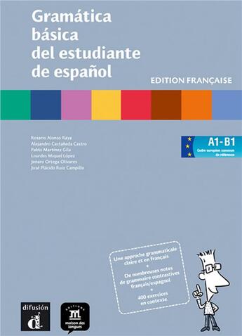 Couverture du livre « Gramatica basica del estudiante de espanol version francesa » de  aux éditions La Maison Des Langues