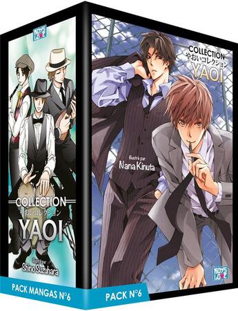 Couverture du livre « Coffret yaoi n°6 ; 5 tomes » de  aux éditions Boy's Love