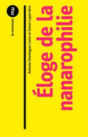 Couverture du livre « Nanarophilie ; éloge du médiocre » de Simon Laperriere aux éditions Du Murmure