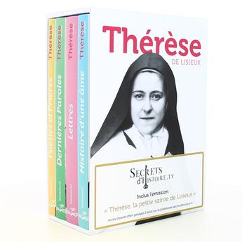 Couverture du livre « Coffret oeuvres de Thérèse de Lisieux » de Therese De Lisieux aux éditions Emmanuel