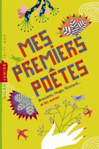 Couverture du livre « Mes premiers poètes » de Charlotte Gastaut aux éditions Milan