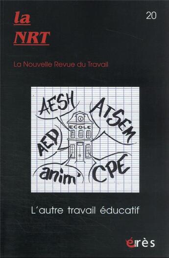 Couverture du livre « Nrt 20 - l'autre travail educatif » de  aux éditions Eres