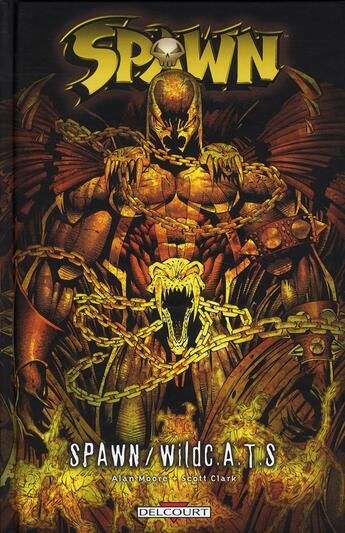 Couverture du livre « Spawn Hors-Série : Spawn / WildC.A.T.S » de Alan Moore et Scott Clark aux éditions Delcourt