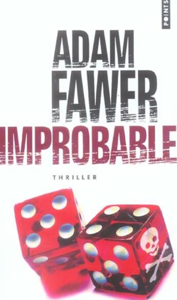 Couverture du livre « Improbable » de Adam Fawer aux éditions Points