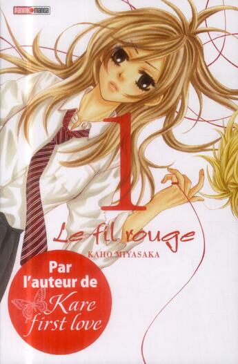 Couverture du livre « Le fil rouge Tome 1 » de Kaho Miyasaka aux éditions Panini