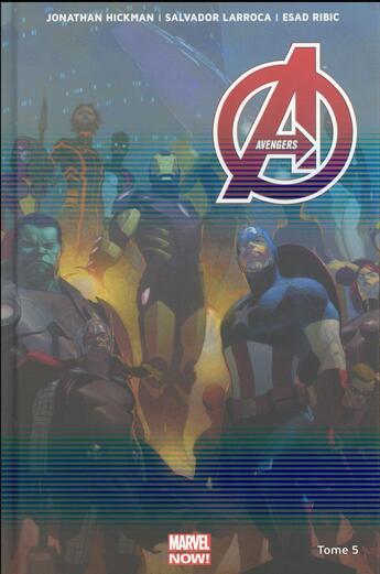 Couverture du livre « Avengers Tome 5 : planète vagabonde » de Jonathan Hickman et Esad Ribic et Salvador Larroca aux éditions Panini