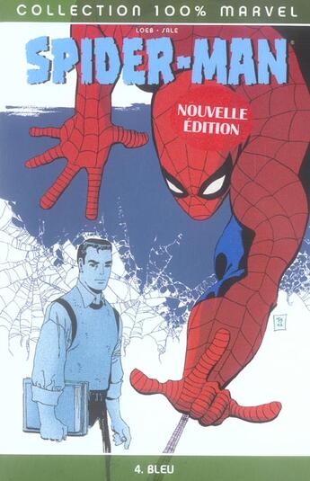 Couverture du livre « Spider-Man t.4 : bleu » de Tim Sale et Jeph Loeb aux éditions Panini