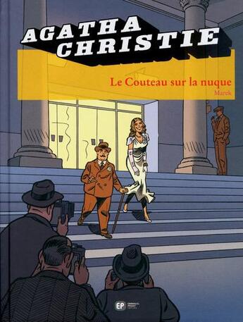 Couverture du livre « Agatha Christie Tome 22 ; le couteau sur la nuque » de Marek aux éditions Paquet