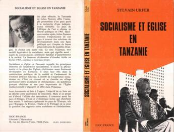 Couverture du livre « Socialisme et église en Tanzanie » de Sylvain Urfer aux éditions L'harmattan