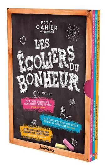 Couverture du livre « Les écoliers du bonheur » de Anne Van Stappen aux éditions Jouvence