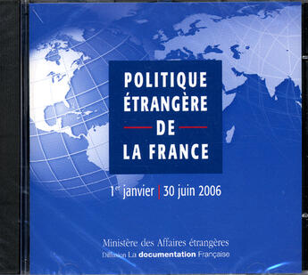 Couverture du livre « Politique étrangère de la france n.5 » de  aux éditions Documentation Francaise