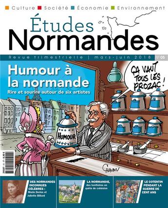 Couverture du livre « Études normandes n.5 ; humour à la Normande » de  aux éditions Orep