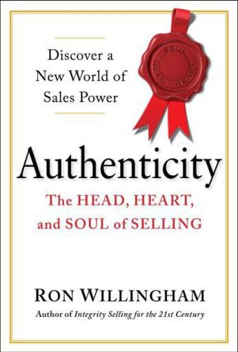 Couverture du livre « Authenticity » de Willingham Ron aux éditions Penguin Group Us